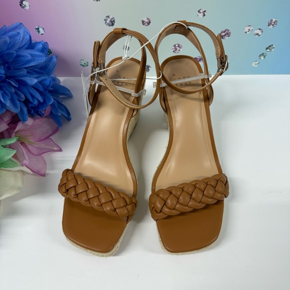 SALE BRAIDED WEDGE HEELS - Picture 4 of 9